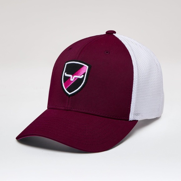 Kimes Ranch Other - NWT Men’s Kimes Ranch Maroon and White Cap with Logo